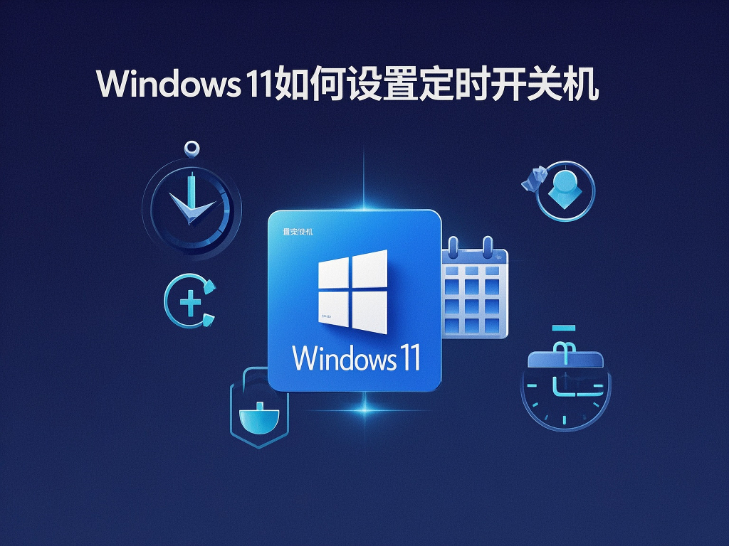 电脑如何设置定时开关机?Windows 11 详细教程(Win10适用)